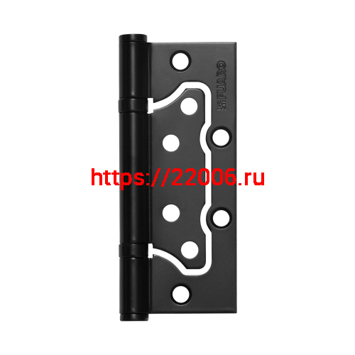 Петля Fuaro (Фуаро) универсальная без врезки IN4300W BL (300-2BB 100x2) (чёрный)