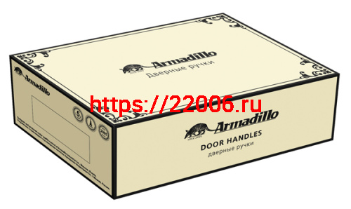 Ручка Armadillo (Армадилло) раздельная Romeo CL3-BB-17 Коричневая бронза фото 3