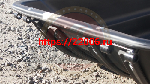 Сани волокуши снегоходные 1450 с отбойником, демпфером, накладками (1710х750х560) фото 4 Сани волокуши снегоходные 1450 с отбойником, демпфером, накладками (1710х750х560) фото 4