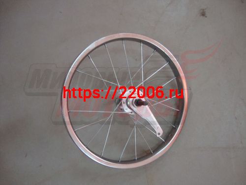 Обод 16" задний (ХРОМ) в сборе с втулк. Обод 16" задний (ХРОМ) в сборе с втулк.