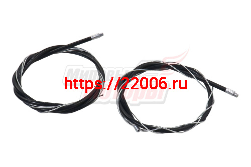 Трос переключения пер.(1550мм, оплетка 520мм)+задн.(1800мм, оплетка 800мм) Вело в оплетке Трос переключения пер.(1550мм, оплетка 520мм)+задн.(1800мм, оплетка 800мм) Вело в оплетке