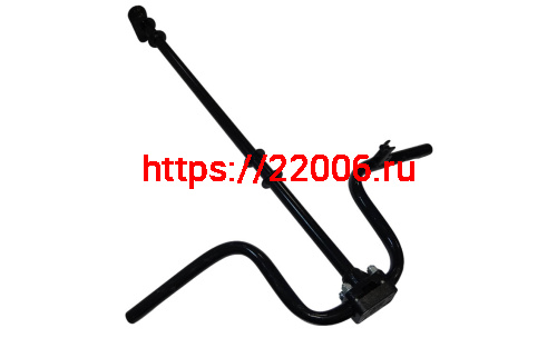 Руль Буран нового образца (регулируется) с колонкой в сб. (110300150+110300160) фото 2 Руль Буран нового образца (регулируется) с колонкой в сб. (110300150+110300160) фото 2