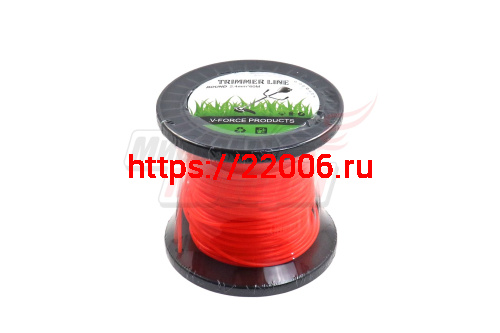 Леска триммерная (2,4*60м) TRIMMER LINE в бобине (круглая) Леска триммерная (2,4*60м) TRIMMER LINE в бобине (круглая)