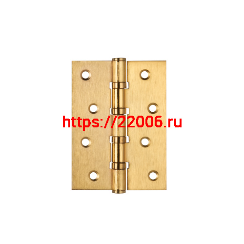 Петля Ajax (Аякс) универсальная IN4000U SB (4B/P 100x70x2) мат. золото ПАКЕТ