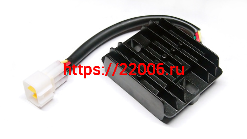 Реле регулятор с проводом 6 конт. евро колодка CB250 см3 Zongshen ZS 174MN-3 (100068833) Реле регулятор с проводом 6 конт. евро колодка CB250 см3 Zongshen ZS 174MN-3 (100068833)