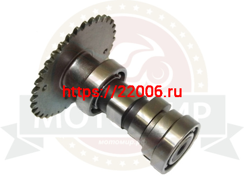 Распредвал в сборе со звездой 4х такт. GY6-125/150/180 152QMI, 157QMJ Распредвал в сборе со звездой 4х такт. GY6-125/150/180 152QMI, 157QMJ