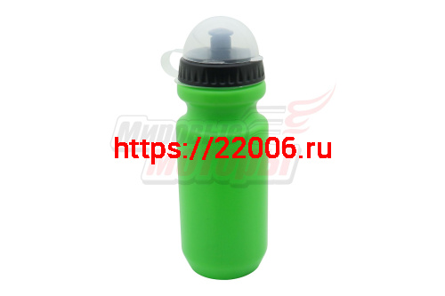 Фляжка питьевая 570 мл (пластик) ЗЕЛЕНАЯ Фляжка питьевая 570 мл (пластик) ЗЕЛЕНАЯ