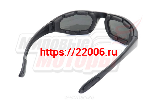 Очки солнцезащитные ТИП2 темное стекло (мягкая накладка) фото 2 Очки солнцезащитные ТИП2 темное стекло (мягкая накладка) фото 2