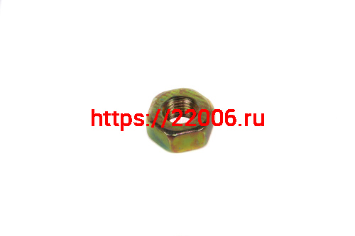 Гайка крепления ножа мотокосы М10 левая резьба универсальная (М10*1,25)
