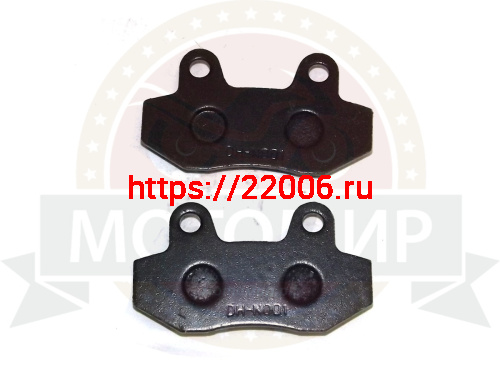 Колодки тормозные дисковые зад. FALCON SPEEDFIRE 250см3 (RF20918) DH-N040 (пришли как 14907) фото 2