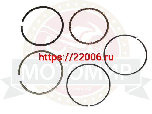 Кольца поршневые 4х такт. 52,40 мм GY6 125cc, Delta 110 STD, Storm 110 Кольца поршневые 4х такт. 52,40 мм GY6 125cc, Delta 110 STD, Storm 110