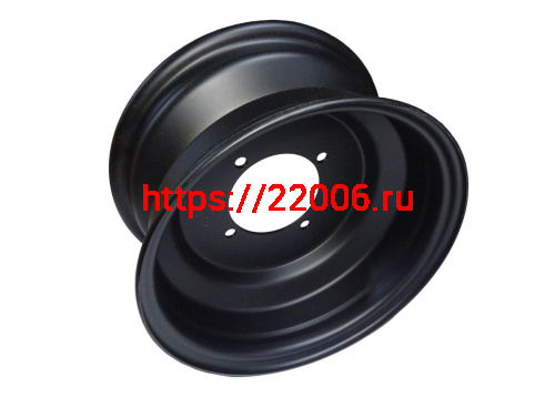 Диск SCOUT для ATV 10", 10"х 5" (4х110) ЦО 90мм, ET +14, черный,BEORN,"Avenger", штампованный  (ПР