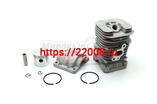 Поршневая группа в сборе Партнер 371 D41 двухкольцовая с крышкой коленвала Поршневая группа в сборе Партнер 371 D41 двухкольцовая с крышкой коленвала