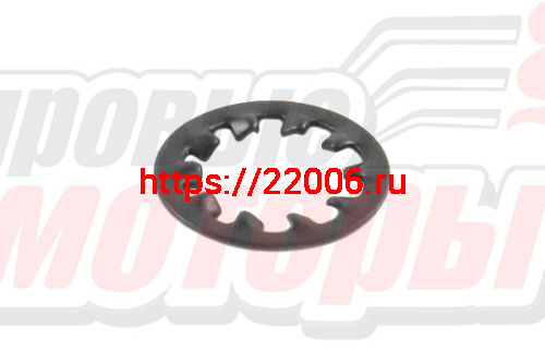 Шайба стопорная болта коленвала (пружинная) F50/F80 (лепестки внутренние) Шайба стопорная болта коленвала (пружинная) F50/F80 (лепестки внутренние)