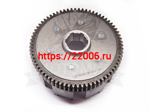 Барабан сцепления CB250 см3 Zongshen ZS 170MM-2 голый (100203009) (НАБОР) фото 2 Барабан сцепления CB250 см3 Zongshen ZS 170MM-2 голый (100203009) (НАБОР) фото 2