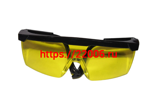 Очки защитные, ТОНИРОВАННЫЕ (желтые линзы) фото 2 Очки защитные, ТОНИРОВАННЫЕ (желтые линзы) фото 2