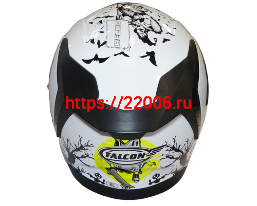 Шлем интеграл FALCON F702, размер S, с очками, (уп. 6 шт.) фото 4