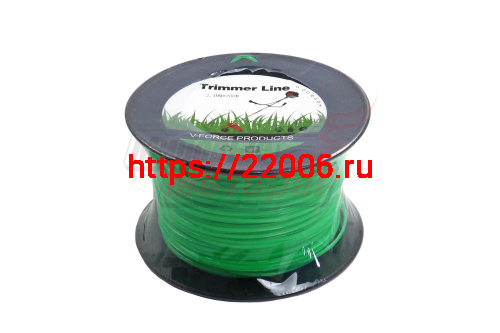 Леска триммерная (2,4*200м) TRIMMER LINE в бобине (звезда) Леска триммерная (2,4*200м) TRIMMER LINE в бобине (звезда)