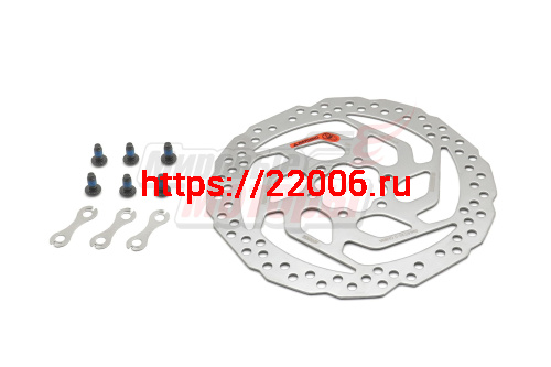 Диск тормозной вело 160 мм 6 отв. Shimano RT26, для пластиковых колодок (ESMRT26S) Диск тормозной вело 160 мм 6 отв. Shimano RT26, для пластиковых колодок (ESMRT26S)