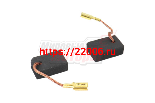 Щетки (№610) Макита (5х10х14) CB-325 Поводок,клемма-мама малая,отстрел 1 (YG-18120)