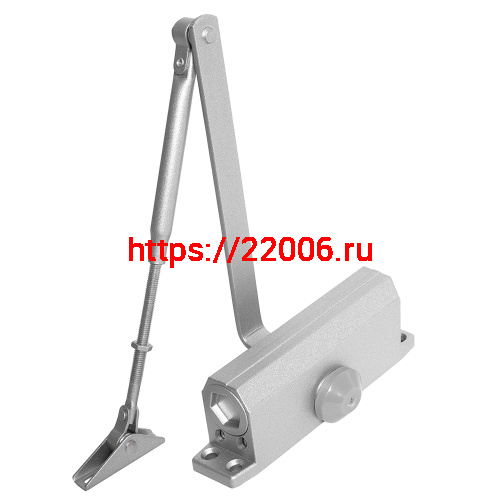 Доводчик Ajax (Аякс) дверной DCTR80-140 (TDR-140) 80-140кг AL алюминий