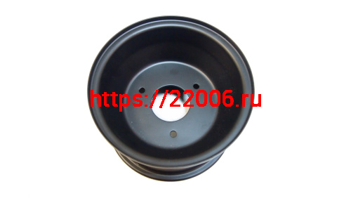 Диск SCOUT для ATV 7", 7"х 4,5" (3х78) ЦО 54мм, ET 0, черный, штампованный фото 3 Диск SCOUT для ATV 7", 7"х 4,5" (3х78) ЦО 54мм, ET 0, черный, штампованный фото 3