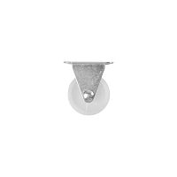 Опора Ajax (Аякс) колесная прямоходная WL/R-40P/50 kg WH пластик белый