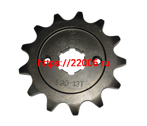 Звезда 13 зуб. (530) (d17-20, 2х34) цепи, ведущая Fighter 250, CORSAR 250 Звезда 13 зуб. (530) (d17-20, 2х34) цепи, ведущая Fighter 250, CORSAR 250