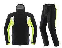 Дождевик SCOYCO RC09 черный с зеленым, р-р 3XL