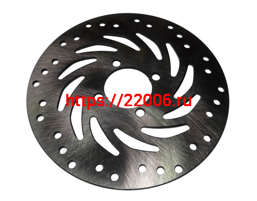 Диск тормозной задний (210x50x4) (отв: 4х46)  ATV Jaeger 2 (606586) фото 2