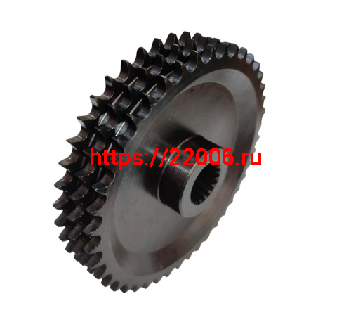 Звездочка Буран (УСИЛЕННАЯ)  Z43 большая 3х рядная (3ПВ-9,525-27) ведущая (УСИЛЕННАЯ) пр-во ИжТехМаш фото 2