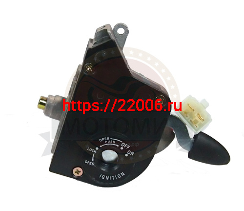 Замок зажигания скутер SLASH (+крышка бензоб., +замок седла) (компл) (150000066) фото 2 Замок зажигания скутер SLASH (+крышка бензоб., +замок седла) (компл) (150000066) фото 2