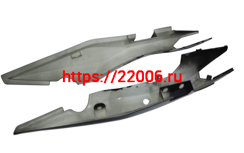 Облицовка седла DESTRA 250 нижняя (компл 2 шт) (T20K010801A09100+T20K010802A09100) фото 2