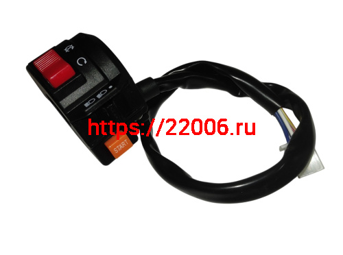 Переключатель DINGO Т150, левый COMPASS 200 в сборе (18-8) Переключатель DINGO Т150, левый COMPASS 200 в сборе (18-8)