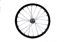 Обод 16" передний (ЧЕРНЫЙ) стальной в сборе с втулк.