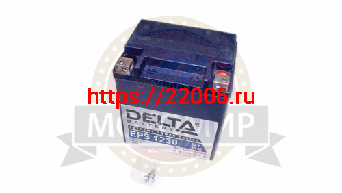 Аккумулятор 12В 30 А/ч, Delta EPS 1230 (НАНО GEL) (166x130x175) обрат/пол. ATV, снегоходы Аккумулятор 12В 30 А/ч, Delta EPS 1230 (НАНО GEL) (166x130x175) обрат/пол. ATV, снегоходы
