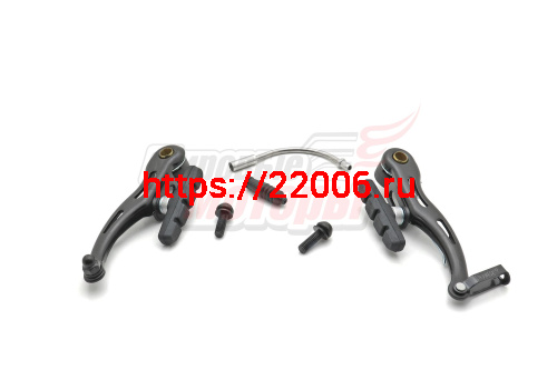 Тормоз v-brake стальной передний черный (VBR-131S) Тормоз v-brake стальной передний черный (VBR-131S)