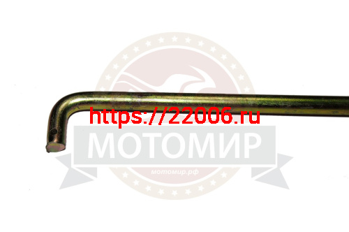 Тяга заднего тормоза Аякс 300/350 задняя в сборе с пружиной и гайкой (980мм)  (S-P59D250) фото 2