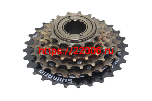 Блок спортивный 6 звезд Shimano Tourney MF-TZ-500, звезды 14-28 Блок спортивный 6 звезд Shimano Tourney MF-TZ-500, звезды 14-28