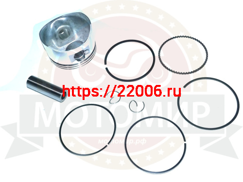 Поршень 47,00 мм 4 такт. Delta 70 см3 147FMH (кольца, палец d13мм, стопорн. кольца) h 41мм STD фото 2