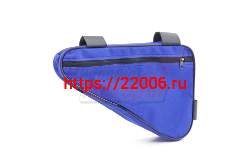 Сумка Вело на раму (35*24*8) (Оксфорд-синяя) 1карман Сумка Вело на раму (35*24*8) (Оксфорд-синяя) 1карман