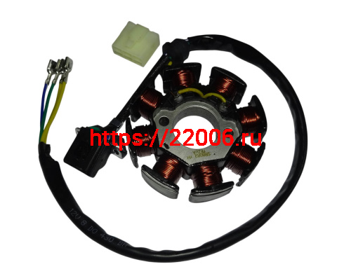 Зажигание SHINERAY VJ250 169YMM голое (без маховика) (статор) (31140043) (НАБОР) Зажигание SHINERAY VJ250 169YMM голое (без маховика) (статор) (31140043) (НАБОР)