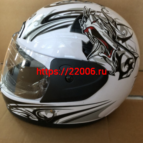 Шлем интеграл "Safelead" HF-109 NEW белый(Q09), красный(Q09), синий (Q24), черный (Q27) размер L фото 2