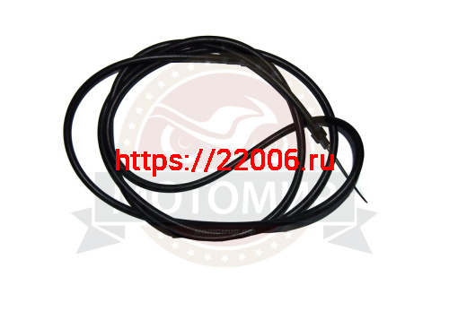 Трос газа L-2460мм, ход-150мм, мотобуксировщик Лидер Трос газа L-2460мм, ход-150мм, мотобуксировщик Лидер