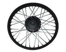 Обод 18" передний спицы, барабан. тормоз 1,4-18  COLT SCRAMBLER (НАБОР)