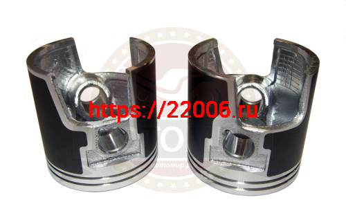 Поршень Буран (Тефлоновый) узкие кольца диам. 76 мм (пара)