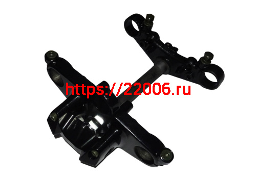 Траверса NITRO200  XY200-9 сборе, верхняя+нижняя с осью, с держателями руля 46020240 фото 3