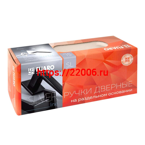 Ручка Fuaro (Фуаро) раздельная K.SL52.PHANTOM (PHANTOM SL) BL-24 черный фото 3
