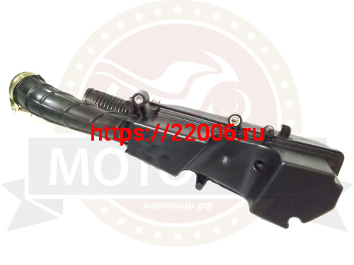 Фильтр воздушный в сборе скутер 139QMB 50/80см3, QT-4 короткий 10" фото 2