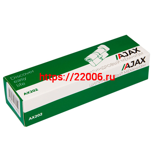 Цилиндровый Ajax (Аякс) механизм (AX200/70) AX2000Key70 (30+10+30) CP хром фото 2